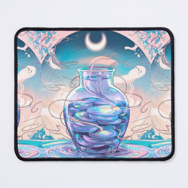Item preview, Aquarius Astrology. Moon in Aquarius, Zodiac sign, Aquarius symbol designed and sold by ZodiacWonders.
