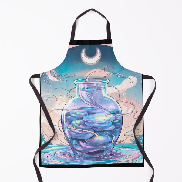 Item preview, Aquarius Astrology. Moon in Aquarius, Zodiac sign, Aquarius symbol designed and sold by ZodiacWonders.