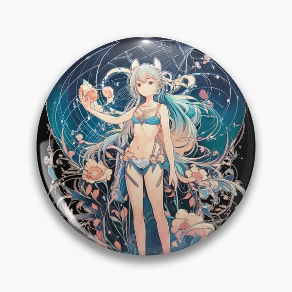 Item preview, Aquarius Astrology. Moon in Aquarius, Zodiac sign, Aquarius symbol designed and sold by ZodiacWonders.