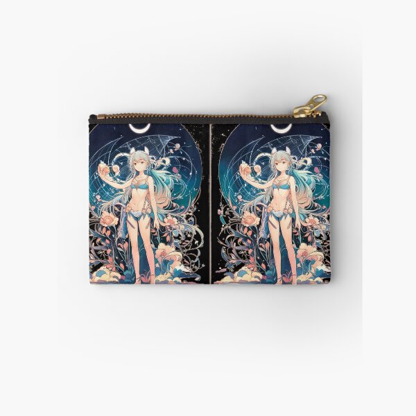 Item preview, Aquarius Astrology. Moon in Aquarius, Zodiac sign, Aquarius symbol designed and sold by ZodiacWonders.