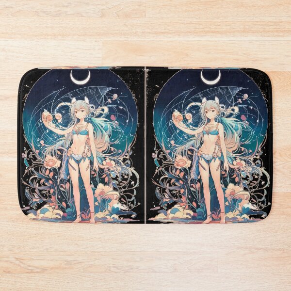 Artikelvorschau, Wassermann-Astrologie. Mond im Wassermann, Sternzeichen, Wassermann-Symbol entworfen und verkauft von ZodiacWonders.
