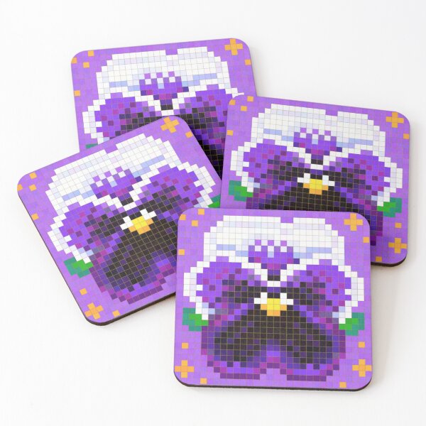 Item preview, Celestial Panola Pansy designed and sold by CozyPixelFluff.