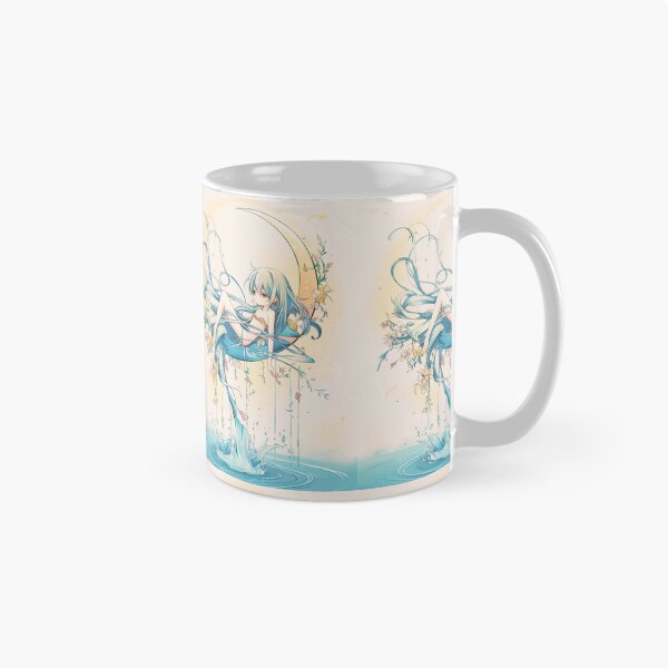 Item preview, Aquarius Astrology. Moon in Aquarius, Zodiac sign, Aquarius symbol designed and sold by ZodiacWonders.
