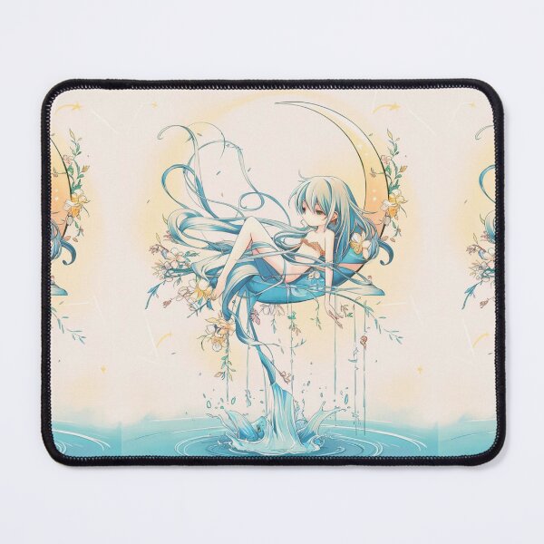 Item preview, Aquarius Astrology. Moon in Aquarius, Zodiac sign, Aquarius symbol designed and sold by ZodiacWonders.