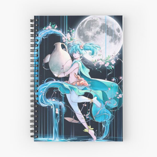 Item preview, Aquarius Astrology. Moon in Aquarius, Zodiac sign, Aquarius symbol designed and sold by ZodiacWonders.