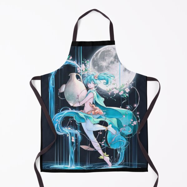 Item preview, Aquarius Astrology. Moon in Aquarius, Zodiac sign, Aquarius symbol designed and sold by ZodiacWonders.