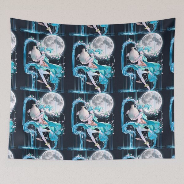 Item preview, Aquarius Astrology. Moon in Aquarius, Zodiac sign, Aquarius symbol designed and sold by ZodiacWonders.