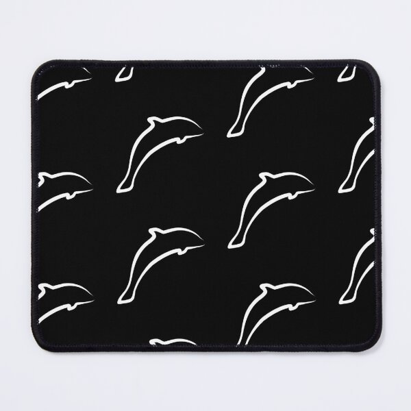 Item preview, 2D Dolphin Illustration Patterns - White designed and sold by OG-Graphics.