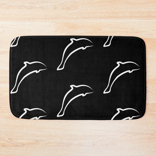 Item preview, 2D Dolphin Illustration Patterns - White designed and sold by OG-Graphics.