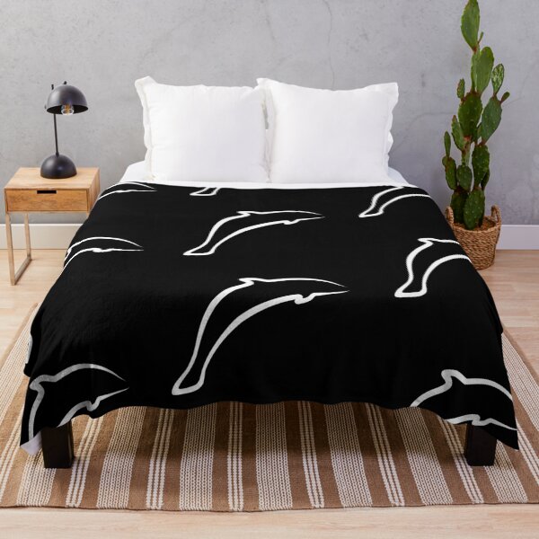 Item preview, 2D Dolphin Illustration Patterns - White designed and sold by OG-Graphics.