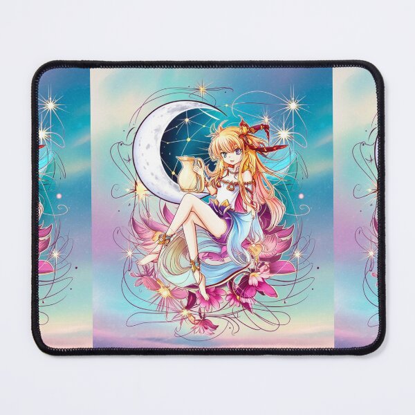 Item preview, Aquarius Astrology. Moon in Aquarius, Zodiac sign, Aquarius symbol designed and sold by ZodiacWonders.