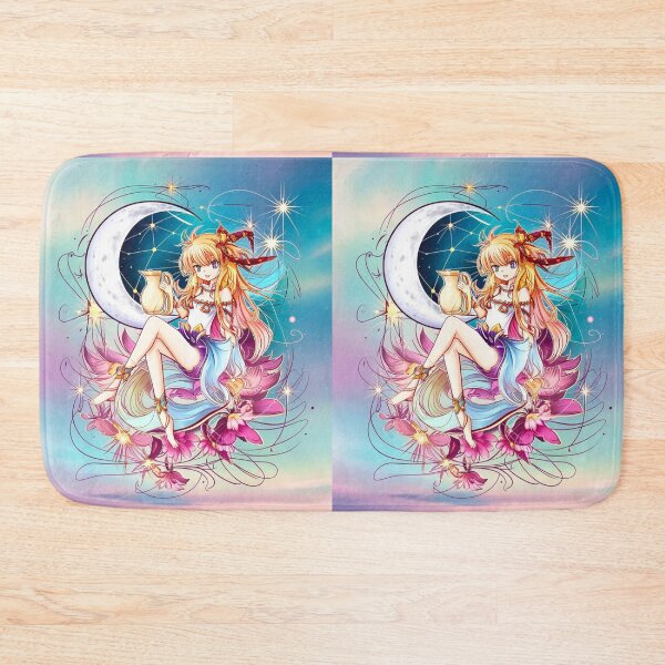 Item preview, Aquarius Astrology. Moon in Aquarius, Zodiac sign, Aquarius symbol designed and sold by ZodiacWonders.