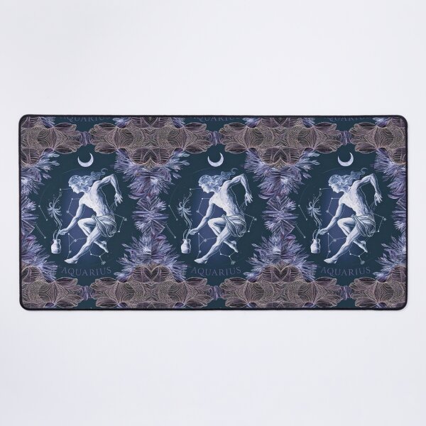 Item preview, Aquarius Astrology. Moon in Aquarius, Zodiac sign, Aquarius symbol designed and sold by ZodiacWonders.