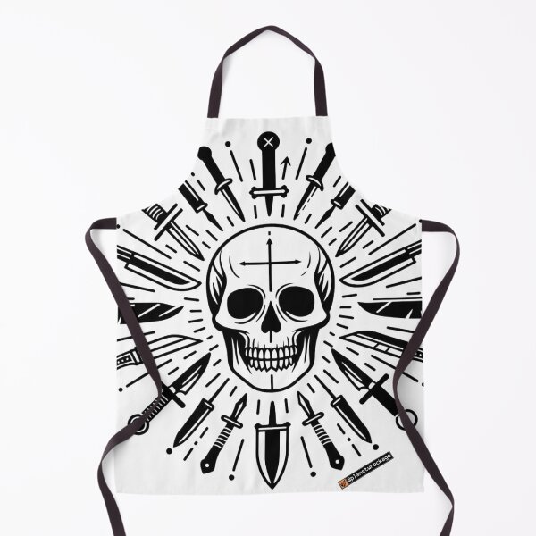 Item preview, Skull With Knives designed and sold by planetwrockage.
