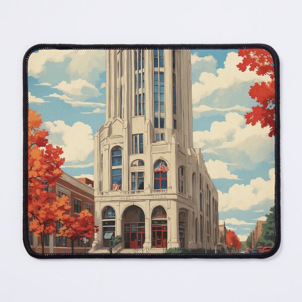 Item preview, Ann Arbor Michigan USA Vintage Travel Tourism designed and sold by TravelersGems.