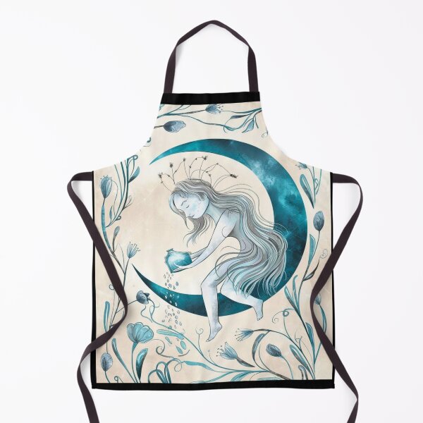Item preview, Aquarius Astrology. Moon in Aquarius, Zodiac sign, Aquarius symbol designed and sold by ZodiacWonders.