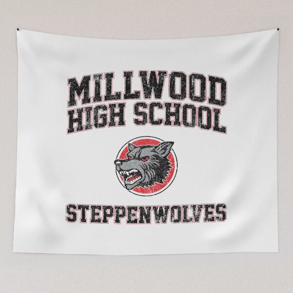 Item preview, Millwood High School Steppenwolves (Variant) designed and sold by huckblade.