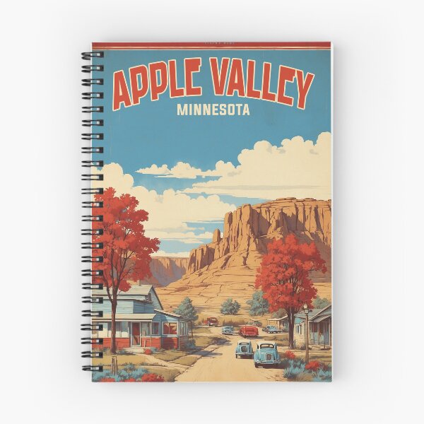 Item preview, Apple Valley Minnesota USA Vintage Travel Tourism  designed and sold by TravelersGems.