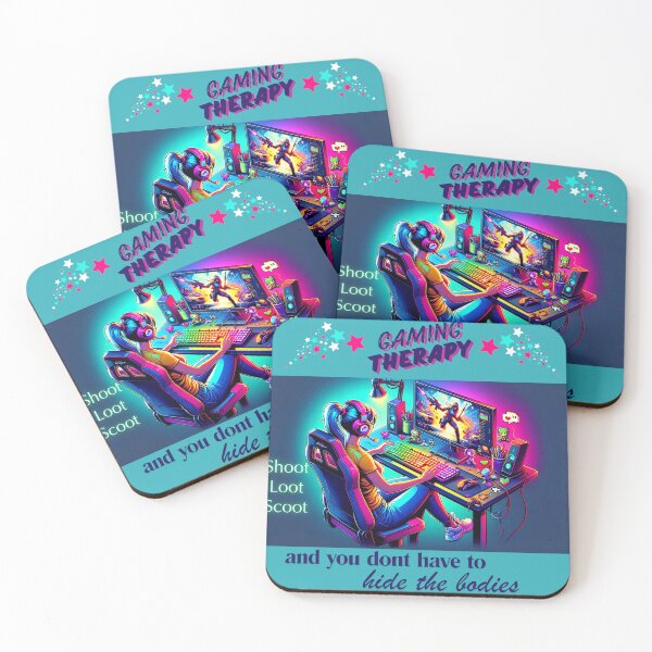 Item preview, Gaming Therapy designed and sold by SableBlu.
