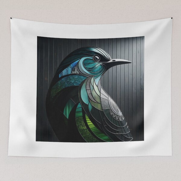 Item preview, Sculptured Colossal TUI bird  designed and sold by Traci Coxhead.