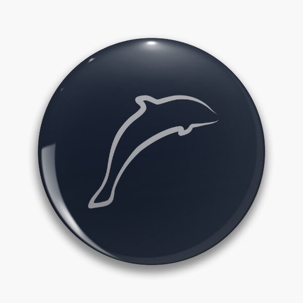 Item preview, 2D Dolphin Illustration - Gray designed and sold by OG-Graphics.