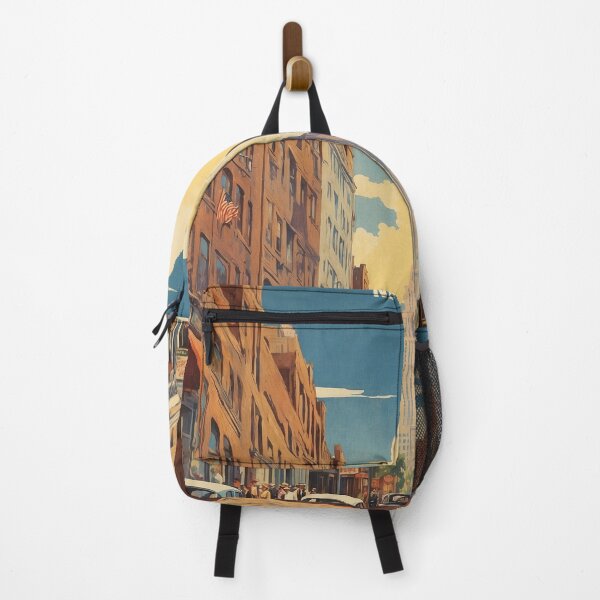 Item preview, Babylon Town New York USA Vintage Travel Tourism designed and sold by TravelersGems.