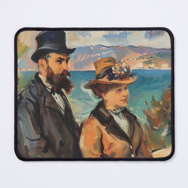 Item preview, Paul Cezanne and his wife Hortense designed and sold by Felipe Hora.