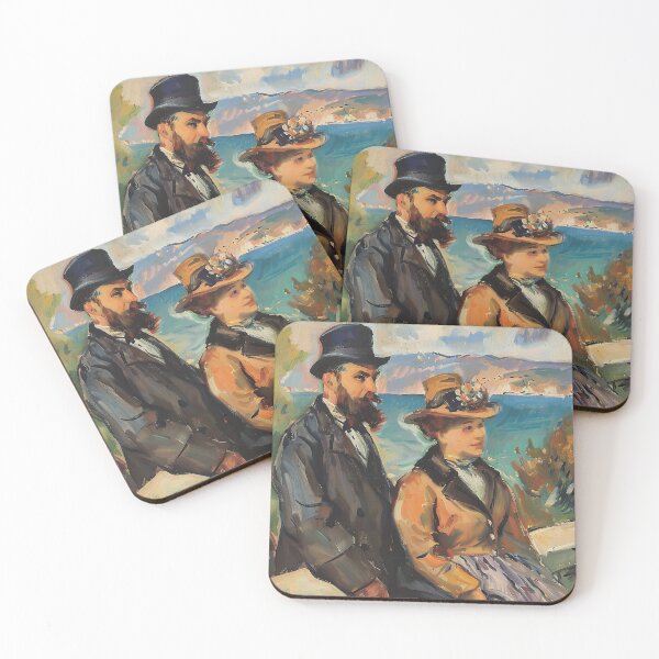 Item preview, Paul Cezanne and his wife Hortense designed and sold by Felipe Hora.