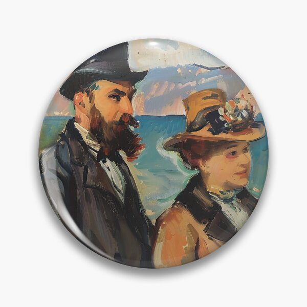 Item preview, Paul Cezanne and his wife Hortense designed and sold by Felipe Hora.
