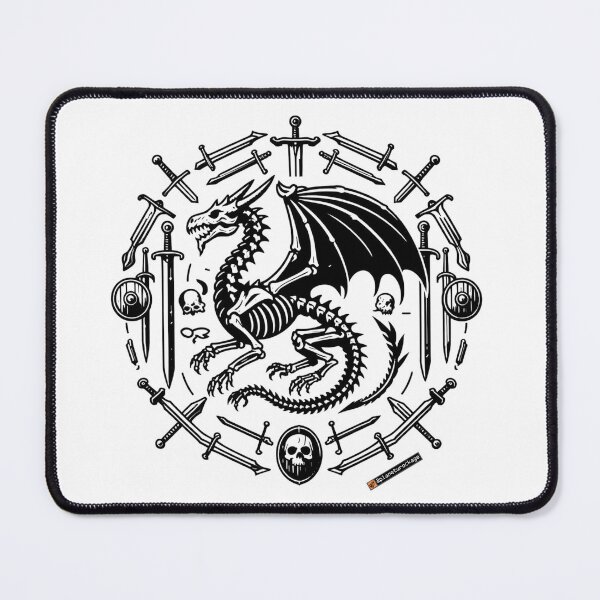 Item preview, Dragon With Knives designed and sold by planetwrockage.