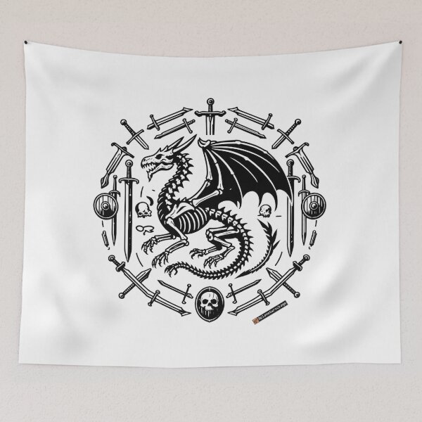 Item preview, Dragon With Knives designed and sold by planetwrockage.