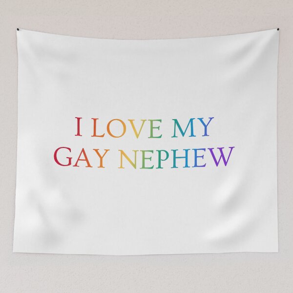 Item preview, I love my gay nephew  designed and sold by Inspirationmotivation.