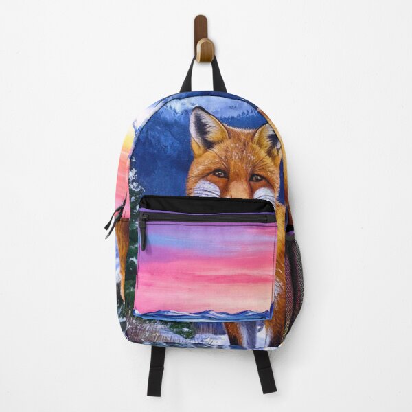 Artikelvorschau, Fuchs-Portrait. Winterfuchs, Schneefuchs, Fuchs im Schnee, Fuchsmalerei, Raphael-Stil entworfen und verkauft von FoxVibes.