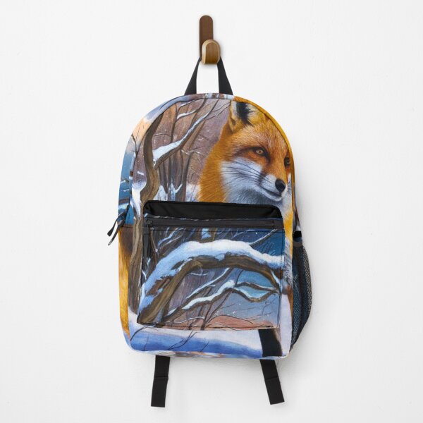 Artikelvorschau, Fuchs-Portrait. Winterfuchs, Schneefuchs, Fuchs im Schnee, Fuchsmalerei, Raphael-Stil entworfen und verkauft von FoxVibes.