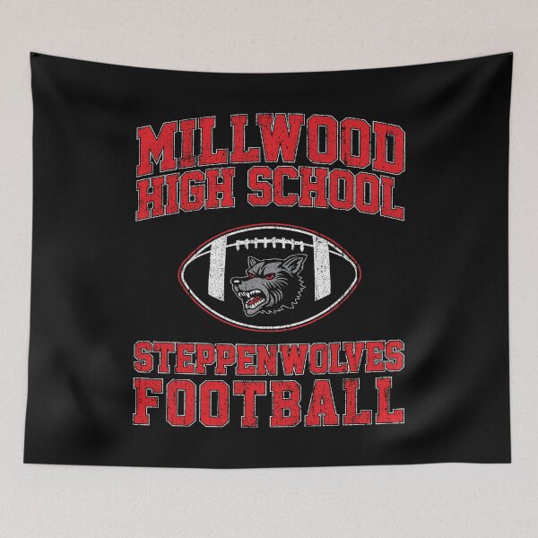 Item preview, Millwood High School Steppenwolves Football designed and sold by huckblade.