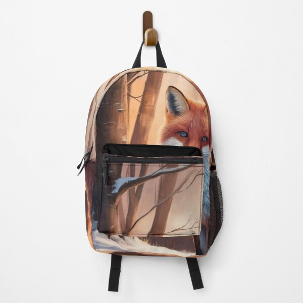 Item preview, Fox Portrait. Winter fox, snowy fox, fox in the snow, fox painting, Raphael style designed and sold by FoxVibes.