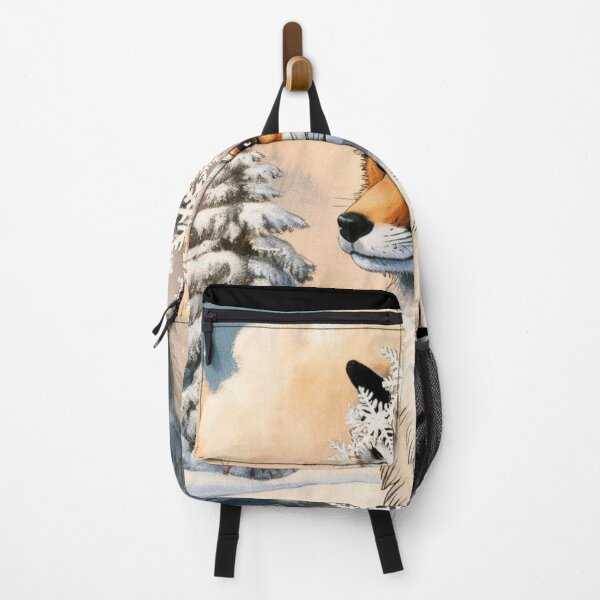 Artikelvorschau, Fuchs-Portrait. Winterfuchs, Schneefuchs, Fuchs im Schnee, Fuchsmalerei, Raphael-Stil entworfen und verkauft von FoxVibes.