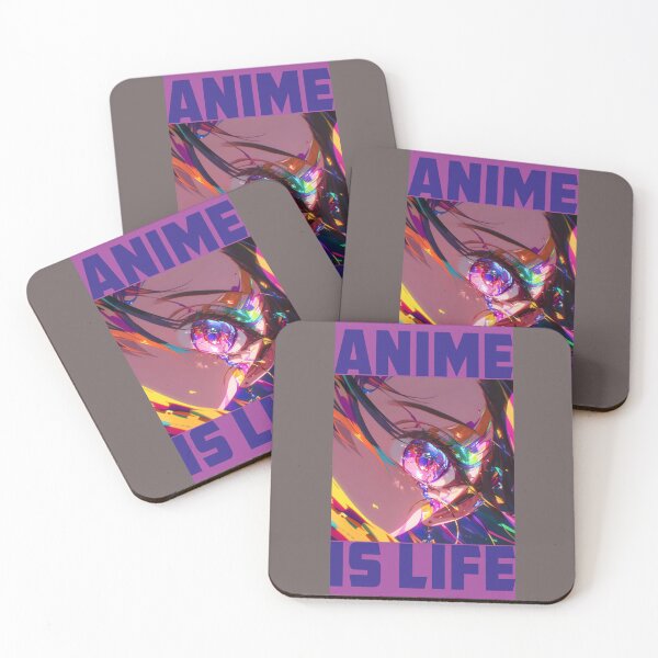 Item preview, Anime Is Life Art Girl Eyes Rave 3 designed and sold by PintoCreatives.