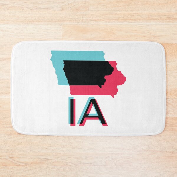 Item preview, Discover Iowa: A Modern and Trendy Design IOWA GLITCH DESIGN designed and sold by pelagio.
