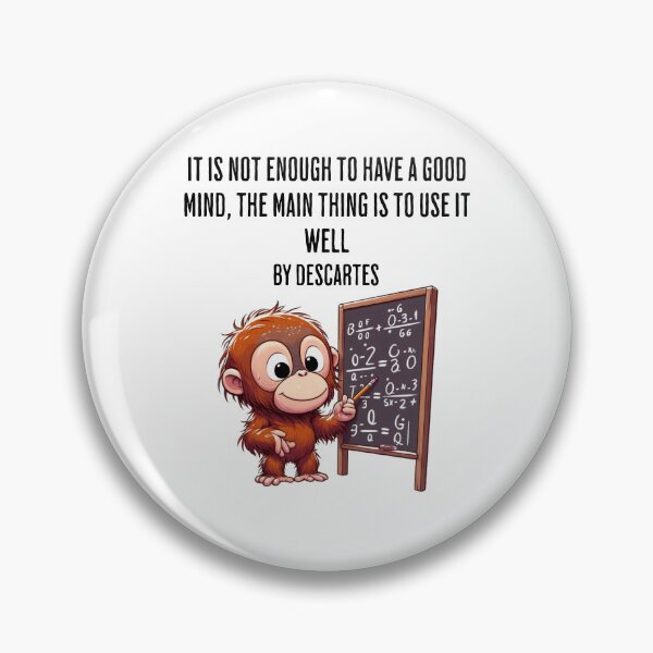 Item preview, descartes monkey designed and sold by LemuellTrends.