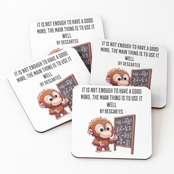 Item preview, descartes monkey designed and sold by LemuellTrends.