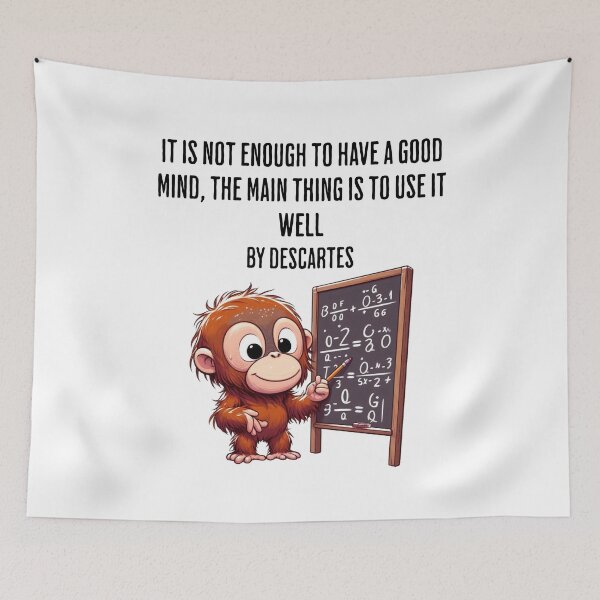 Item preview, descartes monkey designed and sold by LemuellTrends.