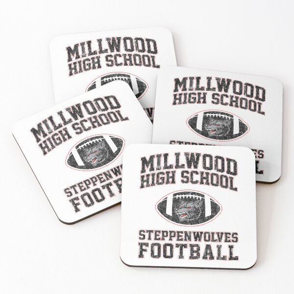 Item preview, Millwood High School Steppenwolves Football (Variant) designed and sold by huckblade.