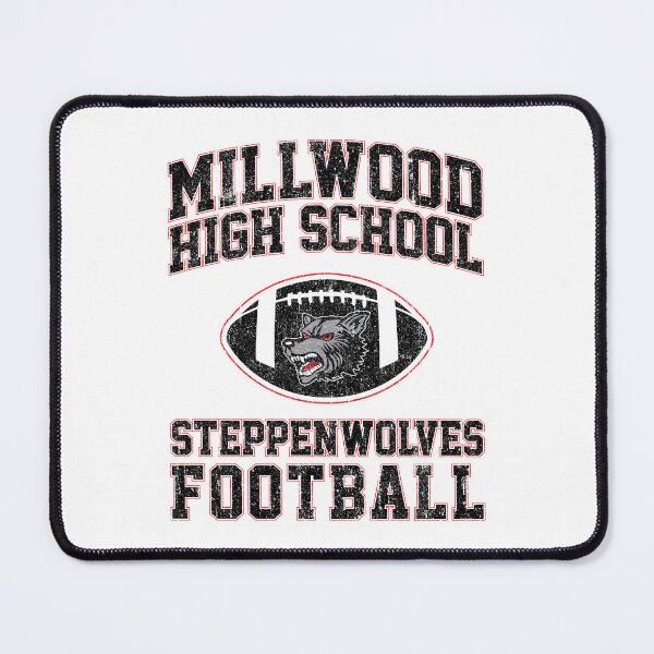 Item preview, Millwood High School Steppenwolves Football (Variant) designed and sold by huckblade.