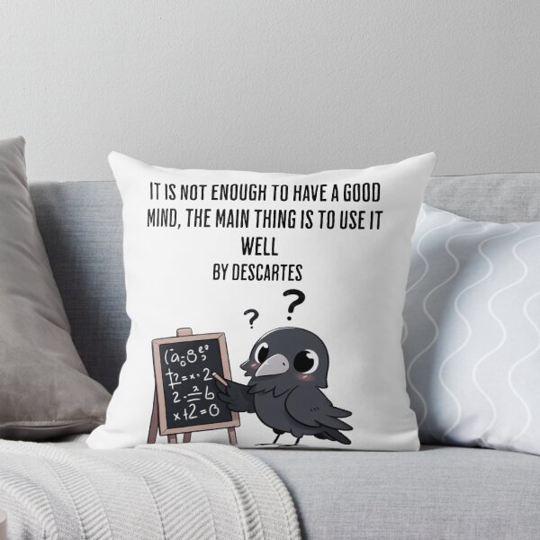 Item preview, descartes crow designed and sold by LemuellTrends.