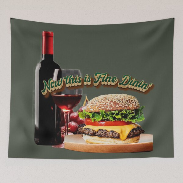 Item preview,  ITS OK TO WINE WHEN THE FOOD IS FINE DINING designed and sold by THE AMERICAN TEEVANGELIST.