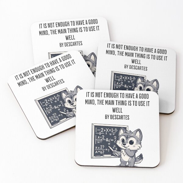 Item preview, descartes wolf designed and sold by LemuellTrends.