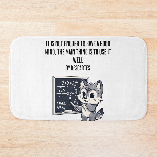 Item preview, descartes wolf designed and sold by LemuellTrends.