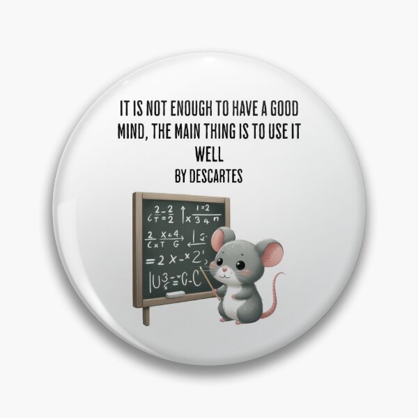 Item preview, descartes rat designed and sold by LemuellTrends.