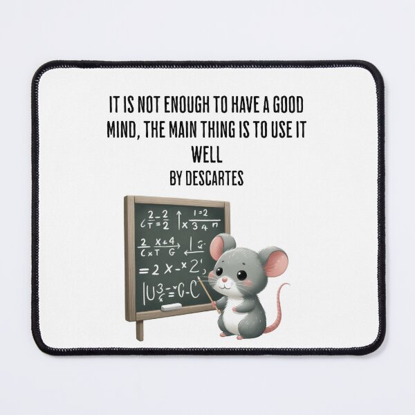Item preview, descartes rat designed and sold by LemuellTrends.